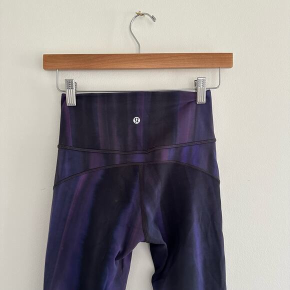 Lululemon In Movement Tight 25" Brushed Lunar Purple Intergalactic 4 $108 - Picture 7 of 8